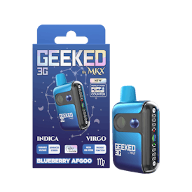 Geeked 3G Disposable by MKX | Blueberry Afgoo