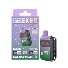 Geeked 3G Disposable by MKX | Lavender Diesel