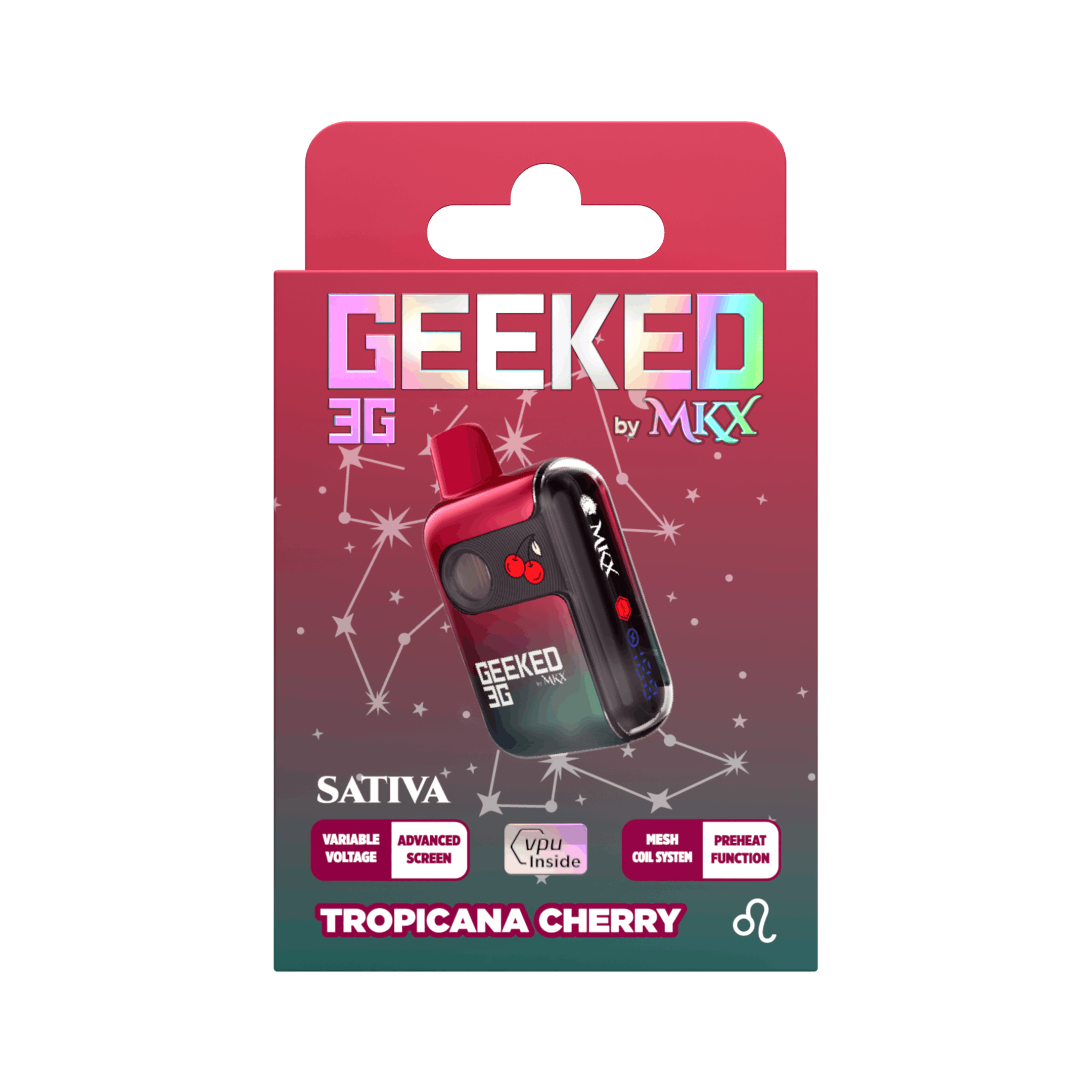MKX GEEKED Disposable - Tropicana Cherry -3g -