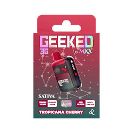 GEEKED 3G Disposable by MKX | Tropicana Cherry