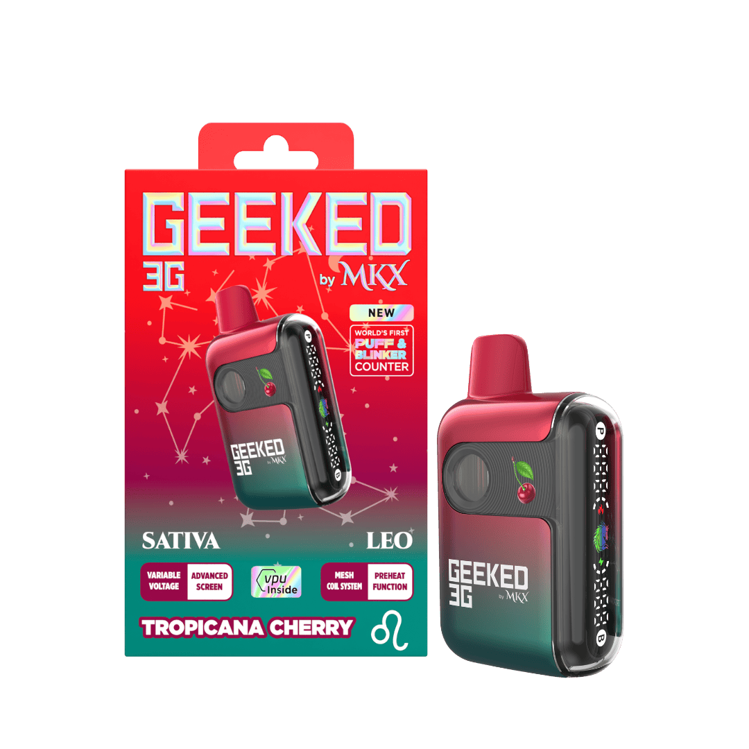 Geeked 3G Disposable by MKX | Tropicana Cherry