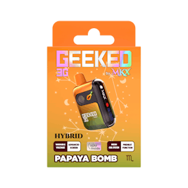 GEEKED 3G Disposable by MKX | Papaya Bomb