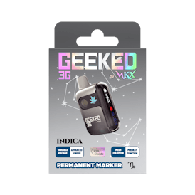 GEEKED 3G Disposable by MKX | Permanent Marker