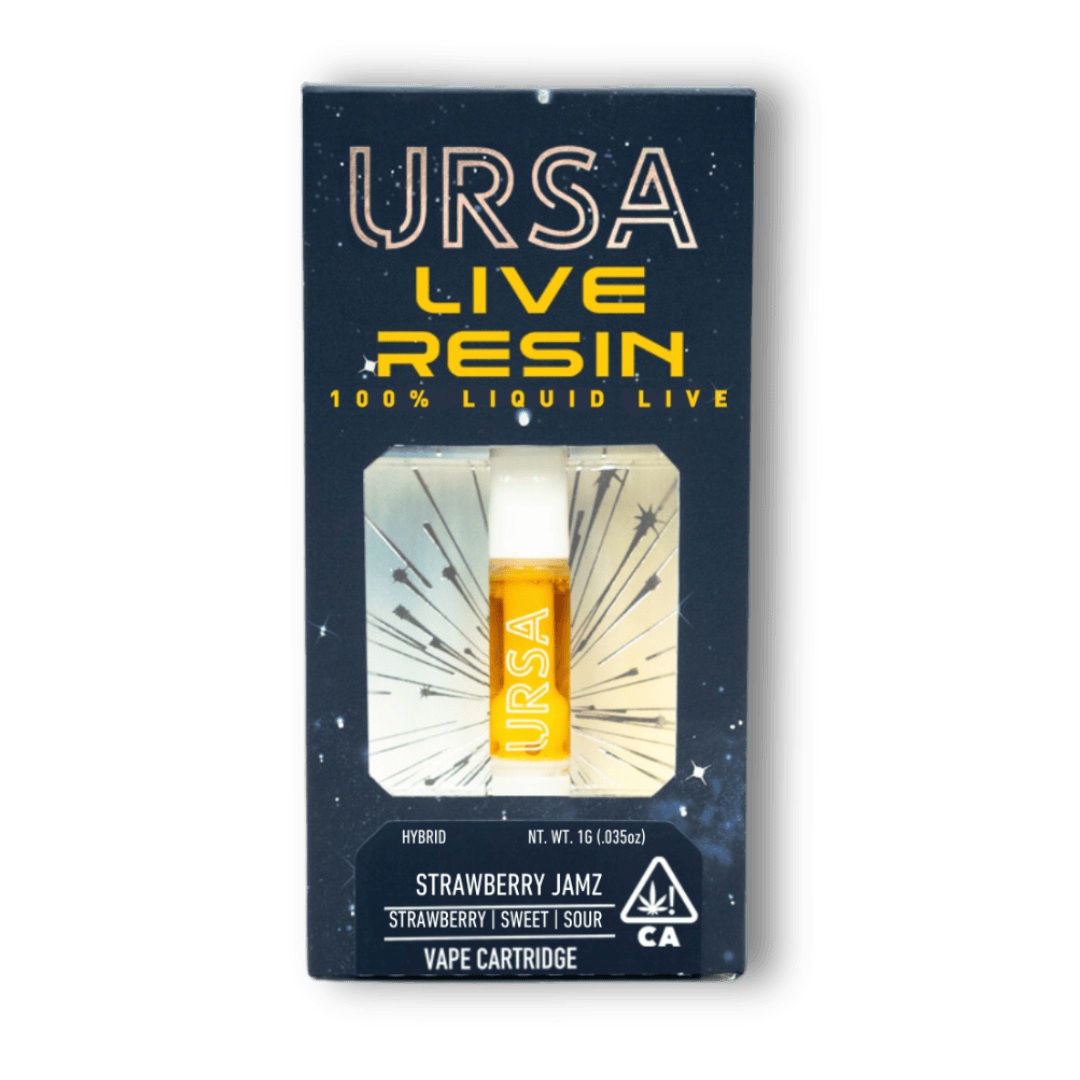 Strawberry Jamz 1G Live Resin Cartridge