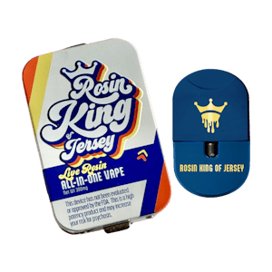 Rosin King of Jersey - Live Rosin AIO Vape 0.5g Dip N Stix