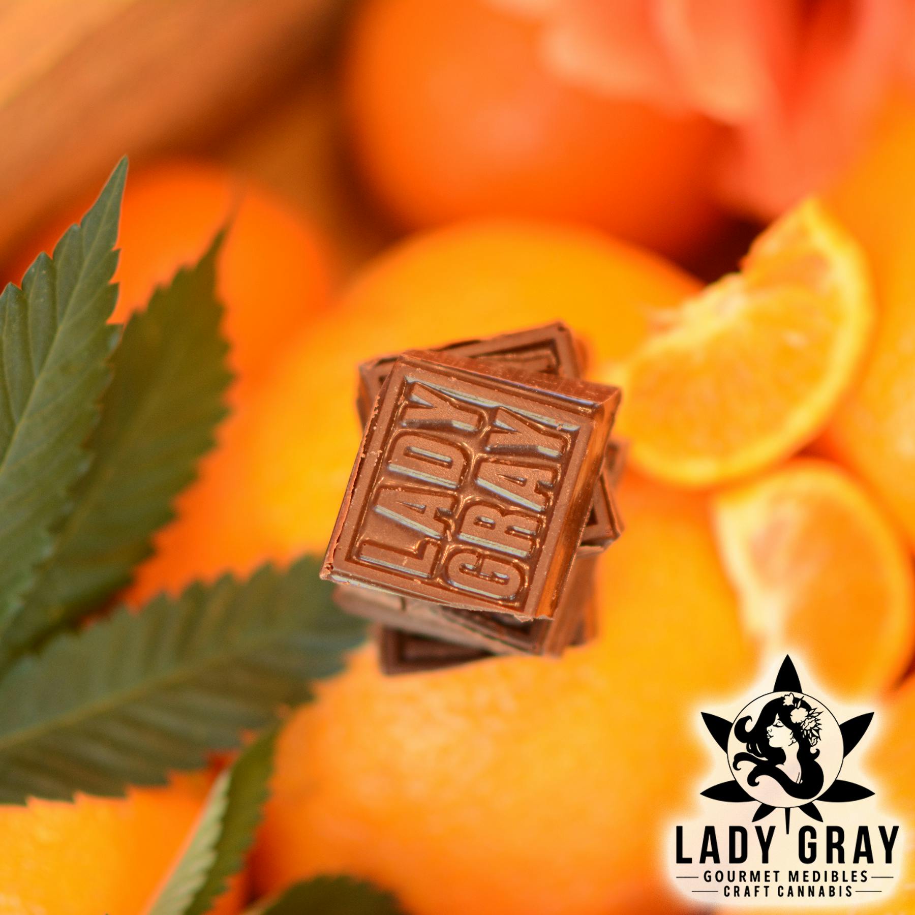 Lady Gray - Medibles - Orange Chocolate Bar