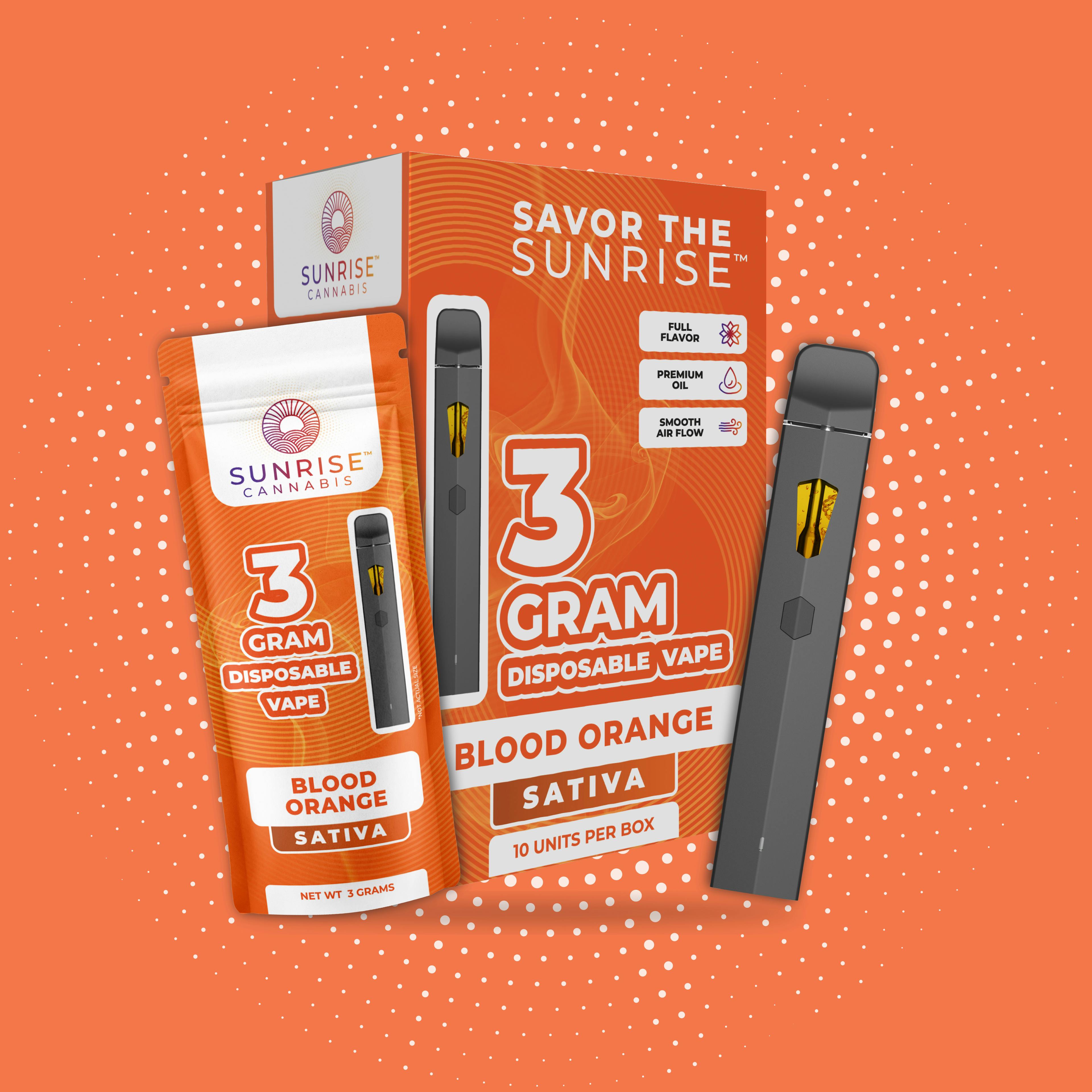 Blood Orange 3g Disposable