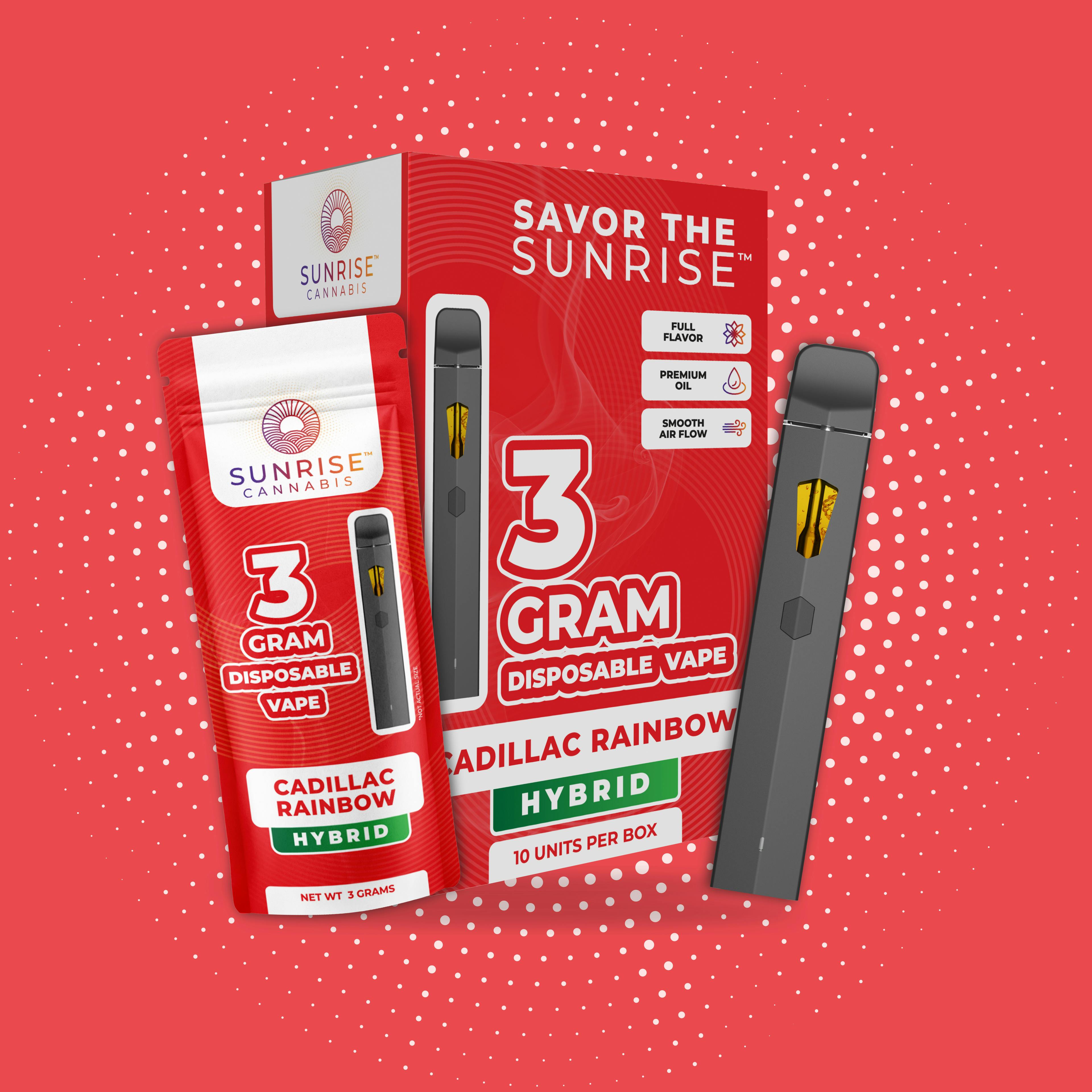 Cadillac Rainbow 3g Disposable