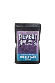Revert | Pre-rolls | Joints - The Six Pack | 3g 6pk