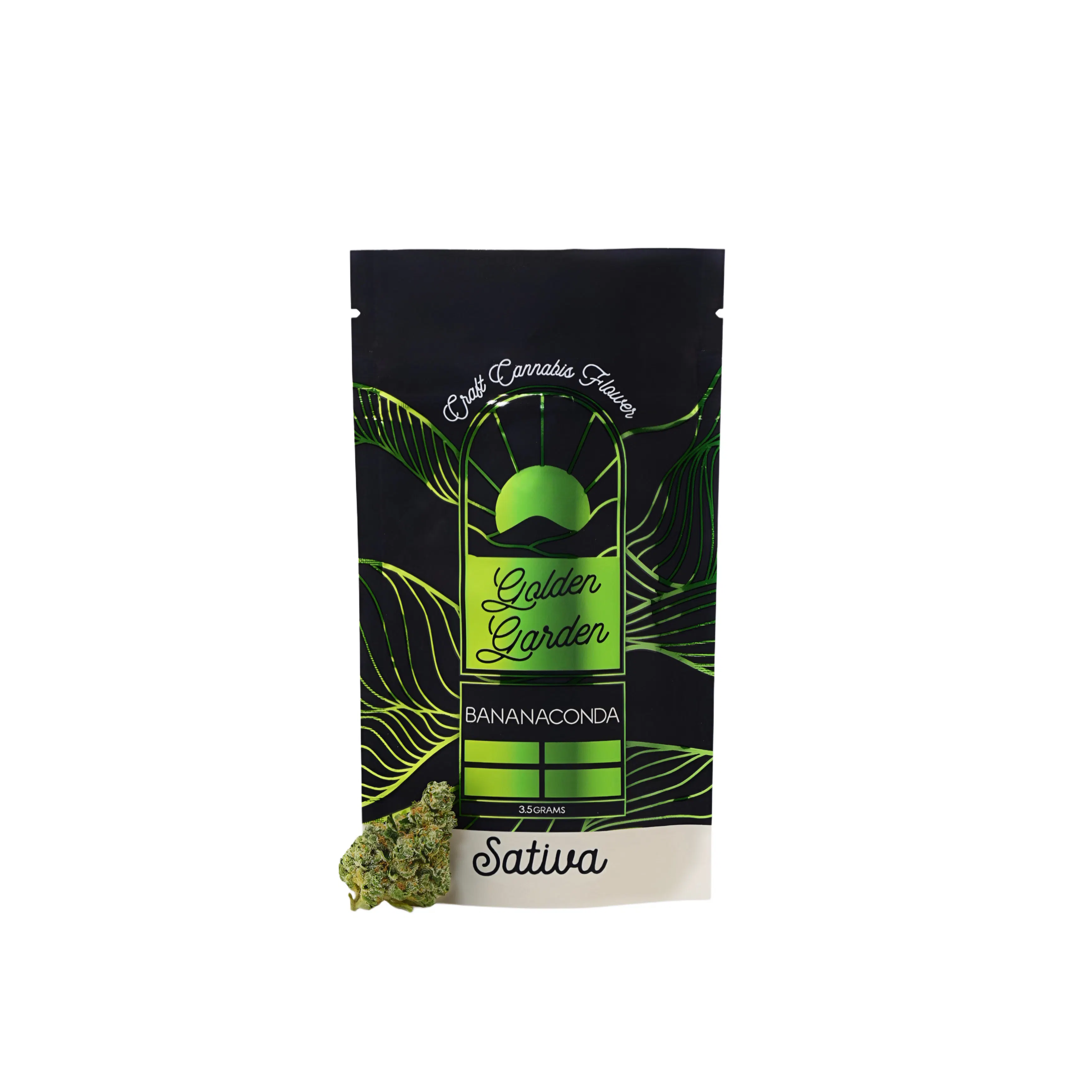 Golden Garden Flower - Golden Gardens | Bananaconda 3.5g Sativa Main Image