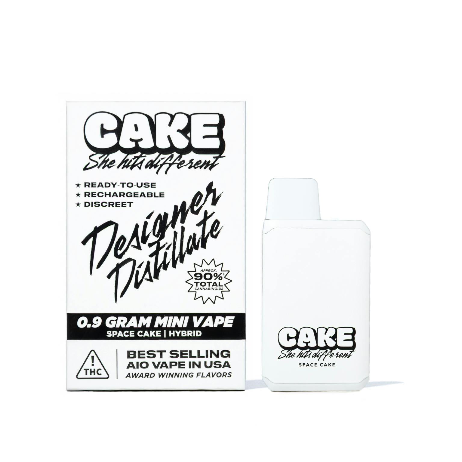 Space Cake | Designer Distillate Disposable | 0.9g