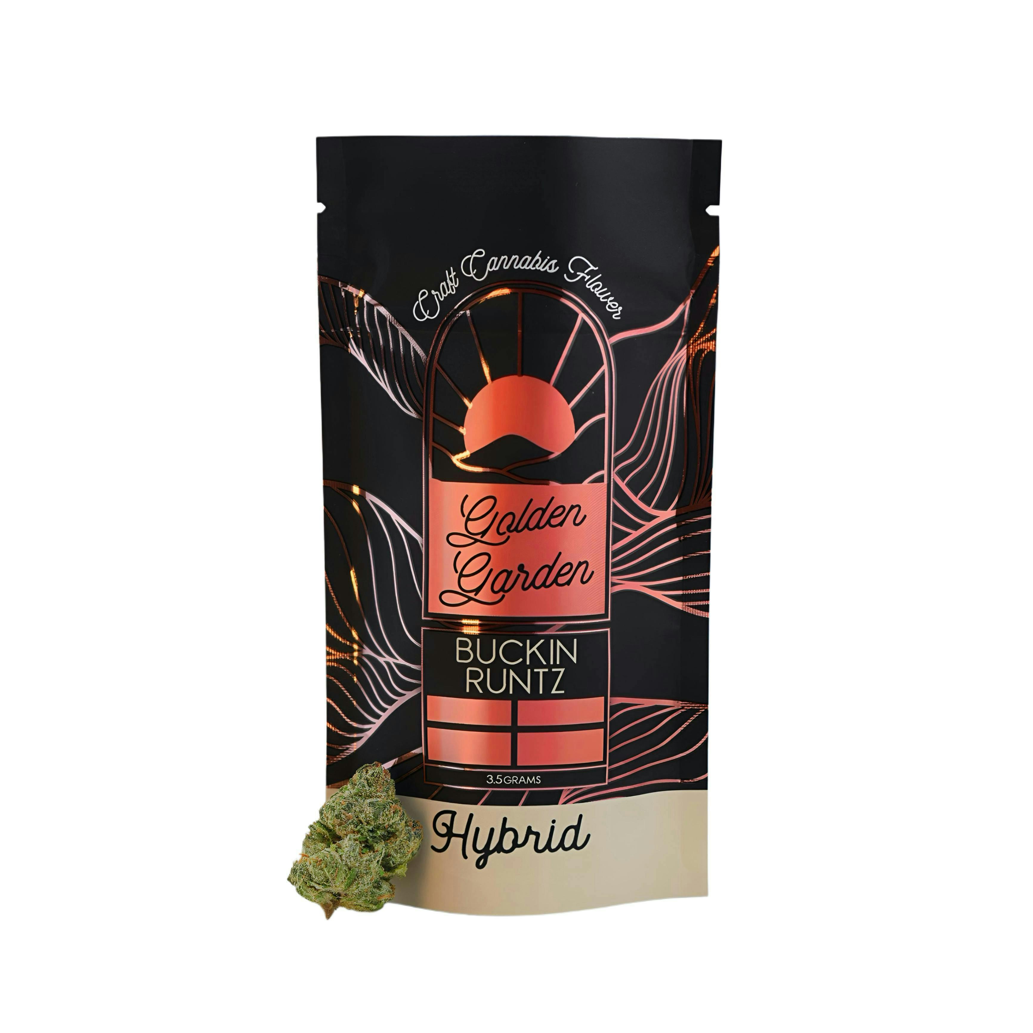 Golden Gardens | Buckin Runtz | Big Buds | 3.5g by Revert