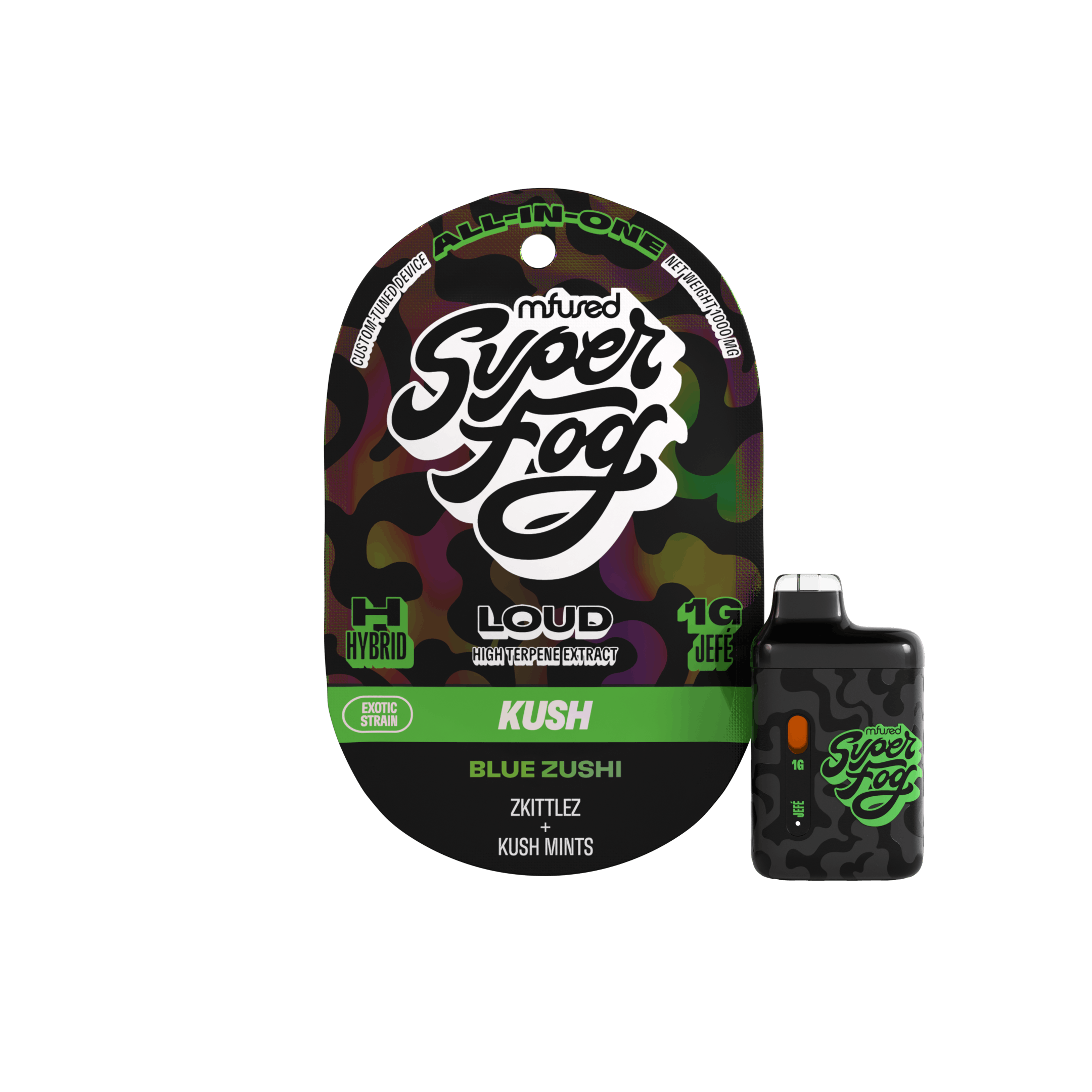 LOUD High Terpene Extract 1g Jefé - Blue Zushi