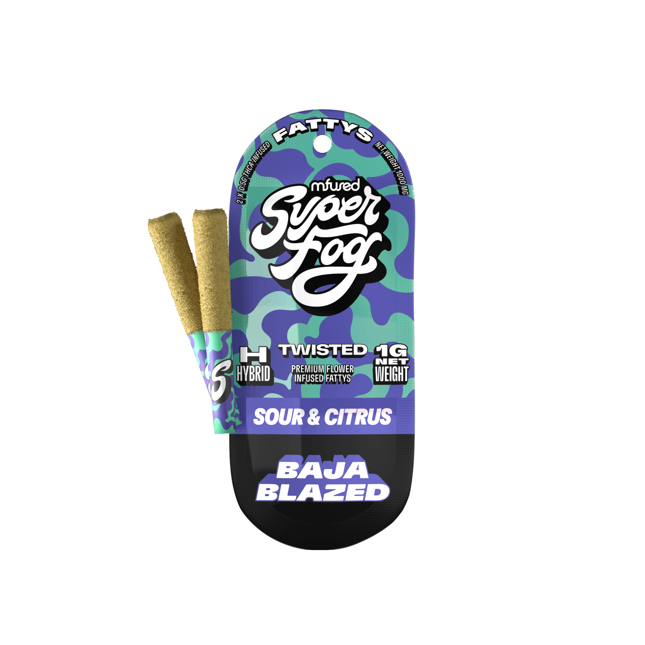 TWISTED Infused Fattys 2pk - Baja Blazed