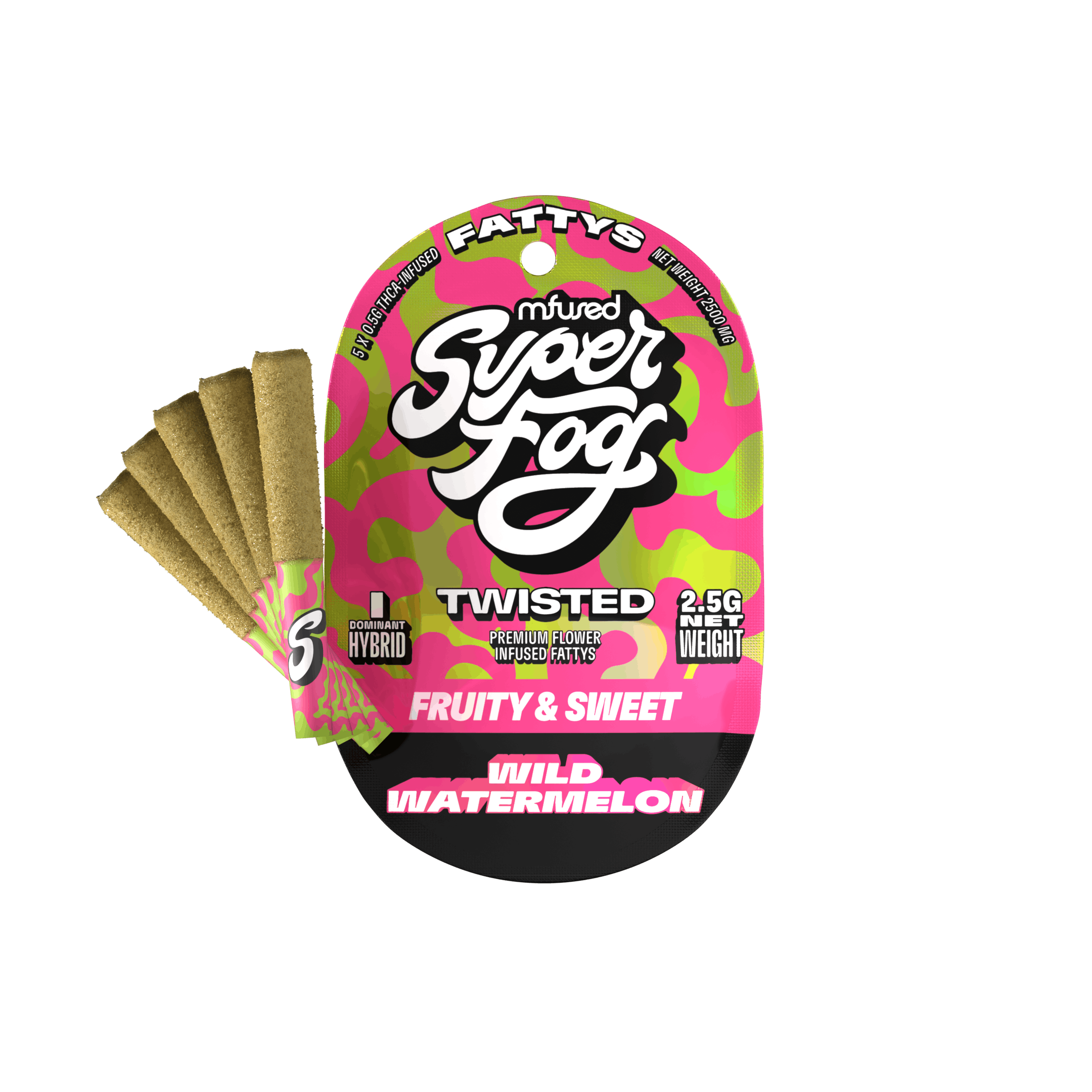TWISTED Infused Fattys 5pk · Wild