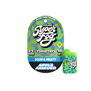 MFUSED - Apple Ambush | TWISTED JEFE | Liquid Diamonds | Disposable | 2pk/2g (Mfused)