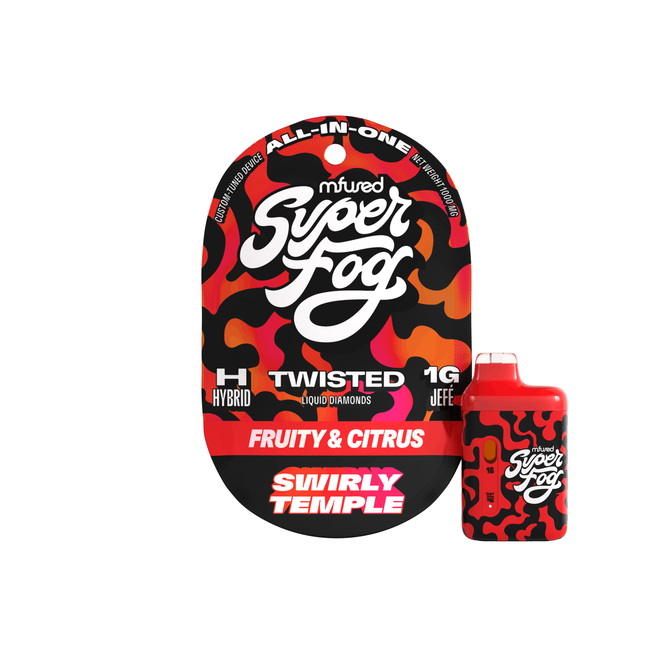 TWISTED Liquid Diamonds 1g Jefé - Swirly Temple