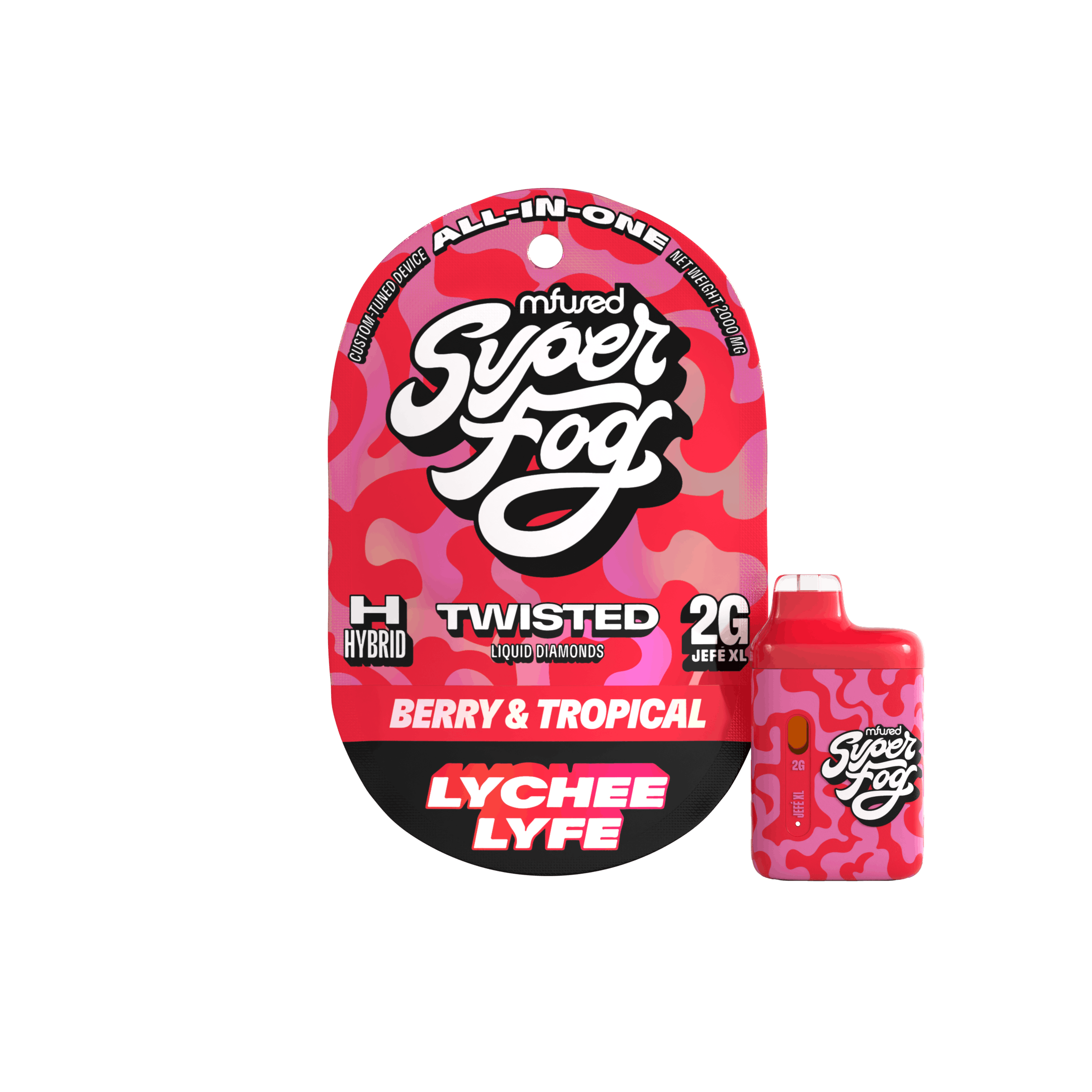 TWISTED Liquid Diamonds 2g Jefé - Lychee Lyfe