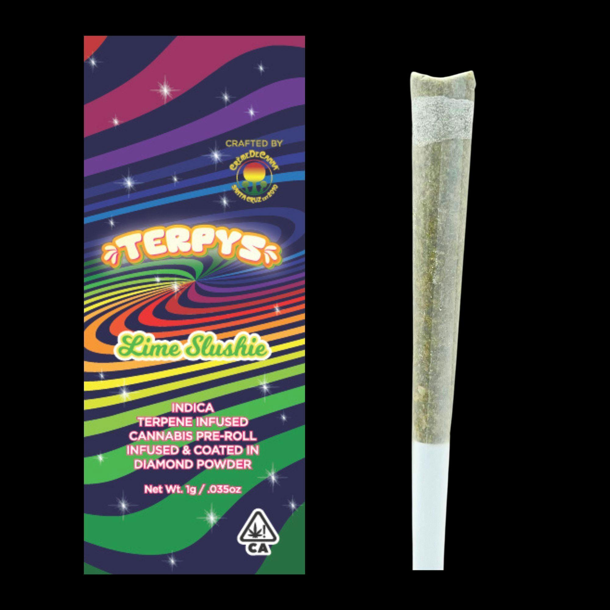 Crème De Canna: Creme De Canna Terpys Lime Slushie 4362