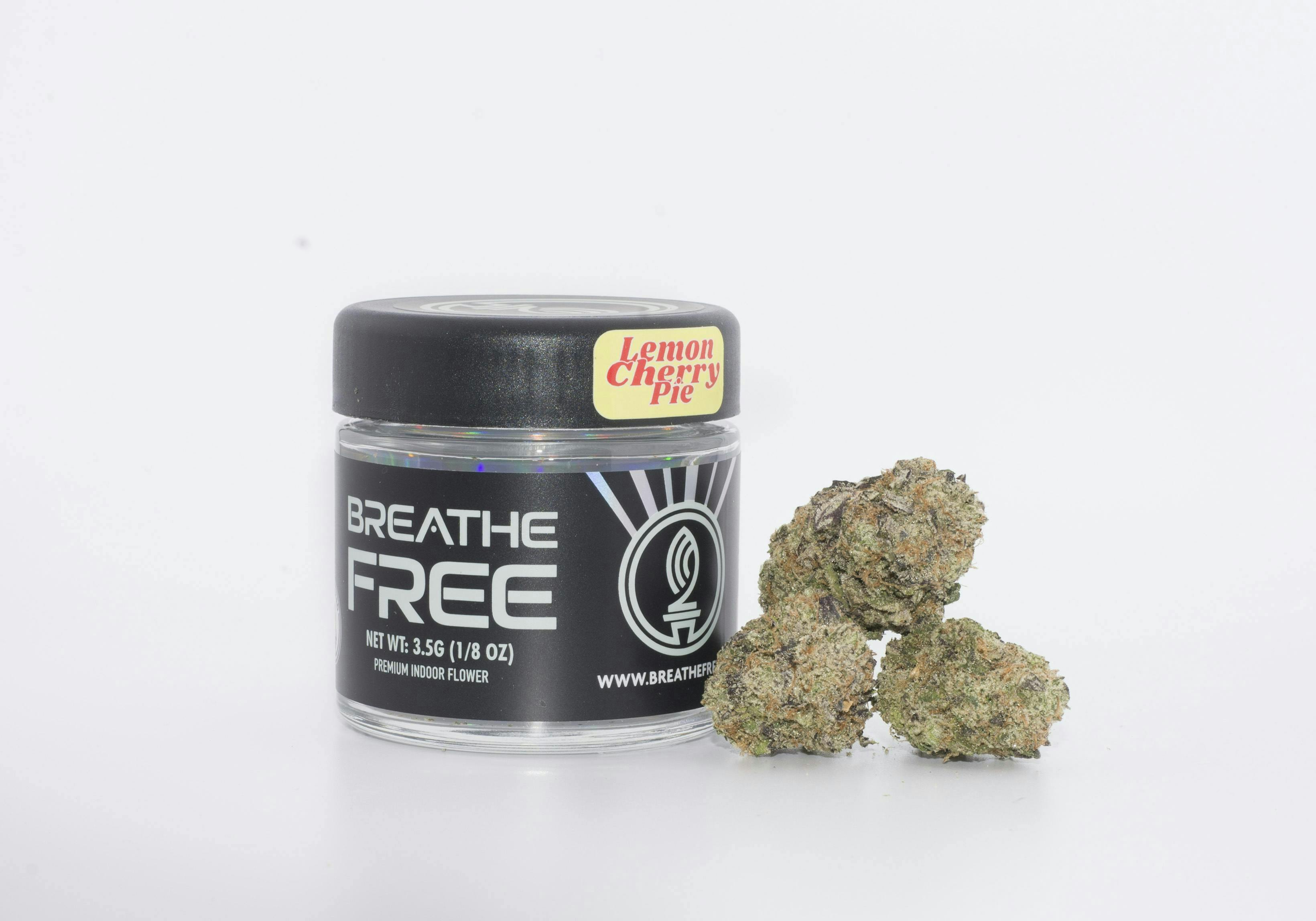 Lemon Cherry Pie | Big Buds | 3.5g by Breathe Free