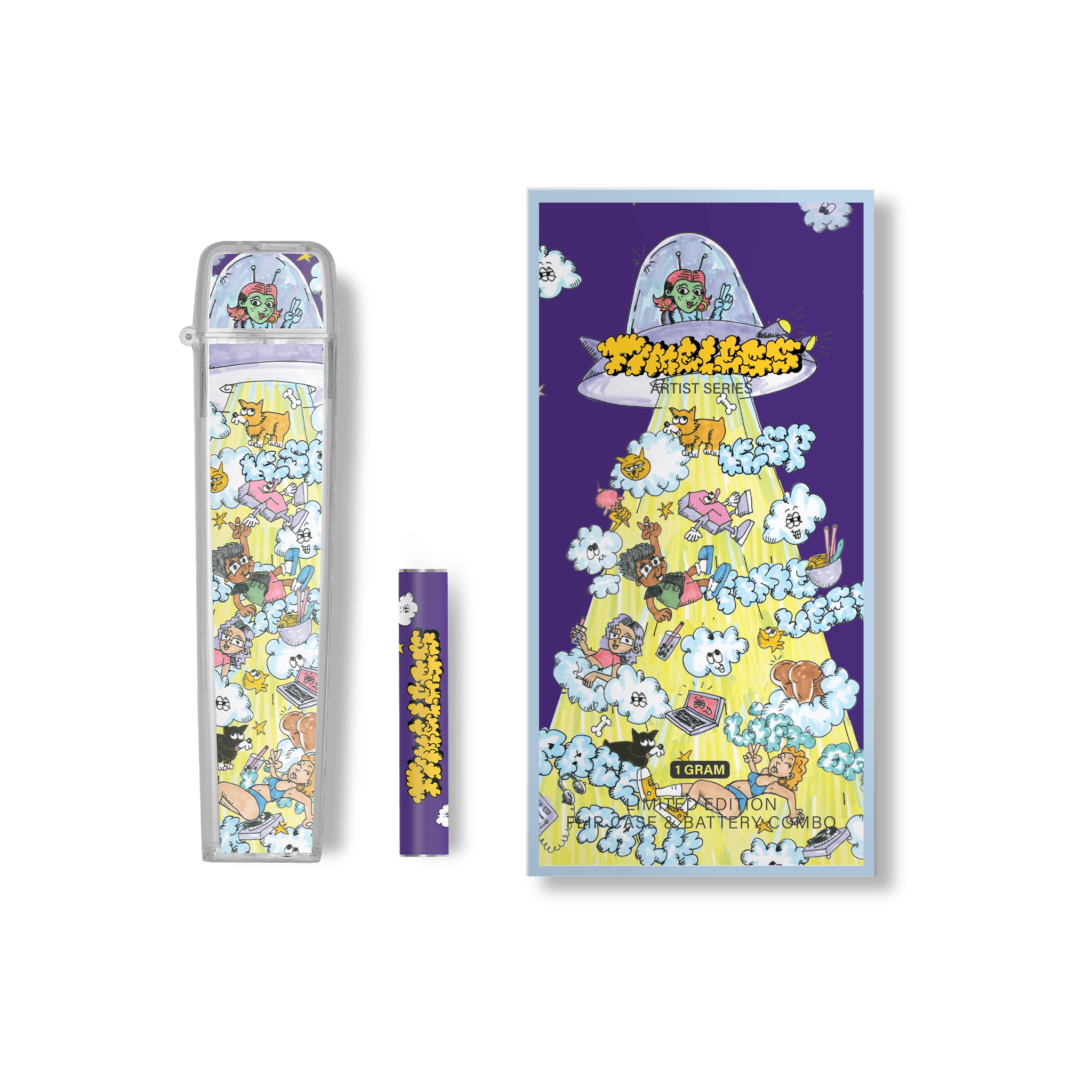 Kristofferson Flip Case & Battery Combo | Battery | 1g at Good Day Farm St Louis Dispensary (Soulard)