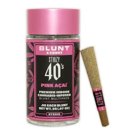 - PINK ACAI - .5G 40's Infused Blunt 4 Pack [2g]