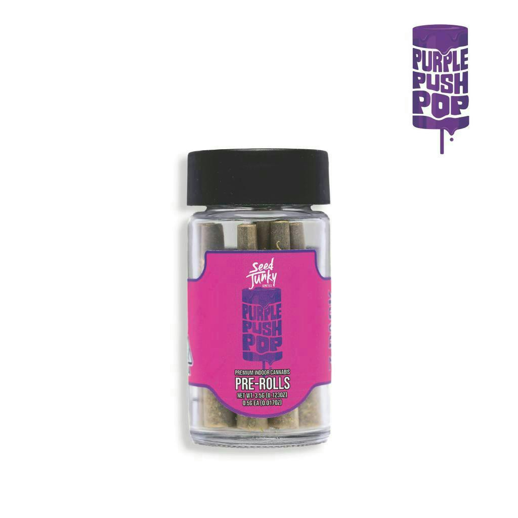 Purple Push Pop | Minis | 0.5g each | 7pk by Seed Junky