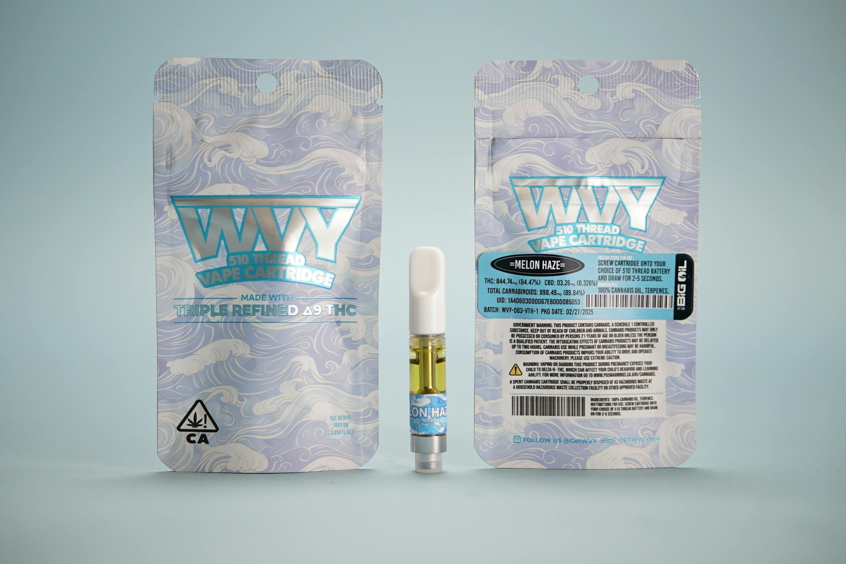 WVY — Melon Haze - 510 Threaded