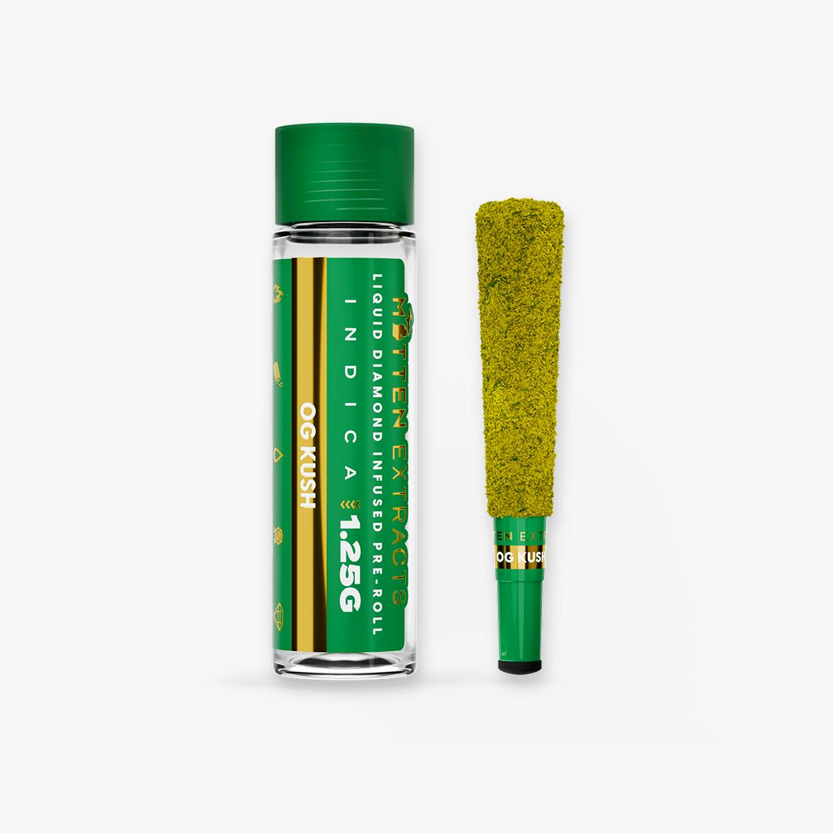 Mitten Extracts | OG Kush | Infused Joint | 1.25g