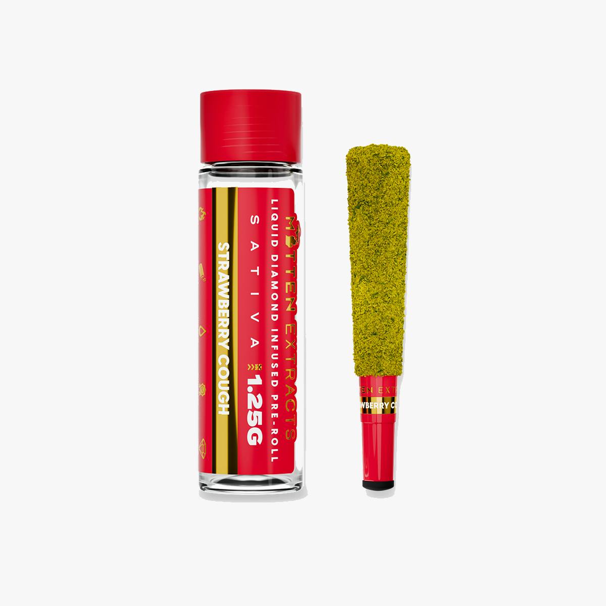 Mitten Extracts | Strawberry Cough | Infused Joint | 1.25g
