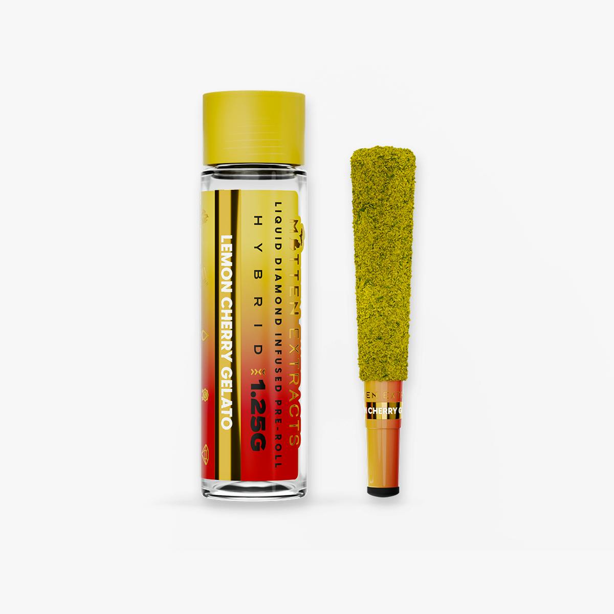 Mitten Extracts | Lemon Cherry Gelato | Infused Joint | 1.25g