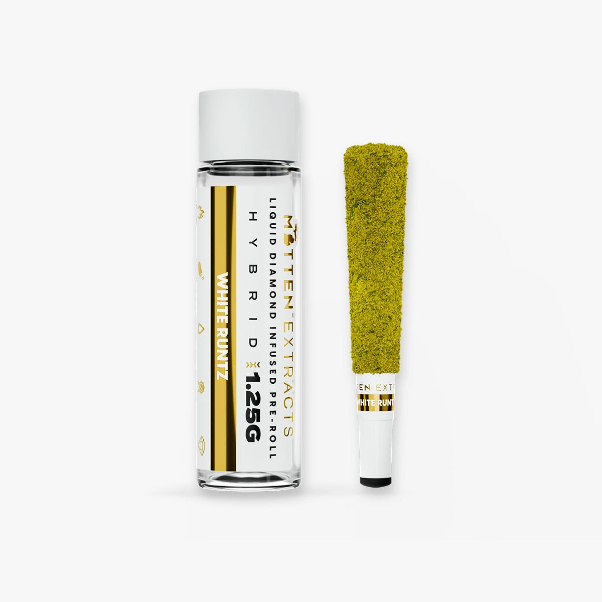 Mitten Extracts | White Runtz | Infused Joint | 1.25g