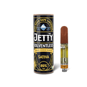 Jetty | Tangie Cookie Burger | Solventless Live Rosin Cartridge | 1g