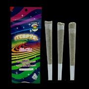 Creme De Canna Terpys Diamond Infused 3pk Prerolls Mai Tai