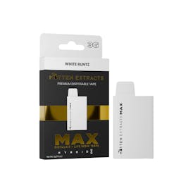 Mitten Extracts MAX Disposable White Runtz 3g (Hybrid)