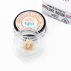 PUNCH EDIBLES & EXTRACTS - Punch Extracts | Papaya Peach Donkey Tier 4 Live Rosin Cold Cure Badder (1g)