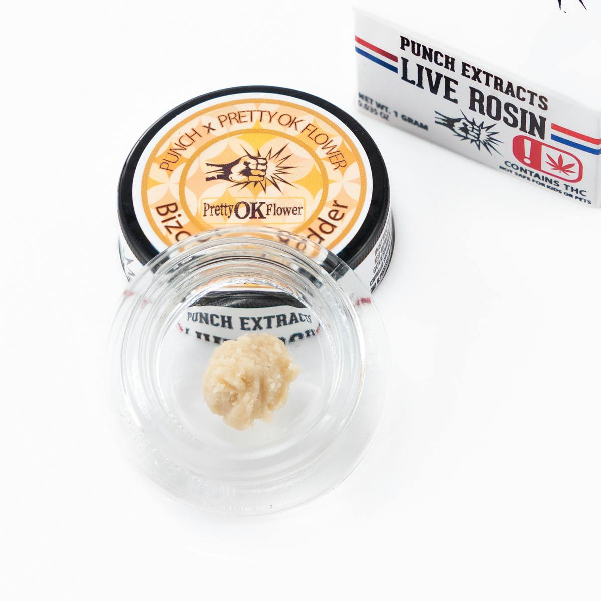 Bizcochito Silver Tier Live Rosin Cold Cure Badder (1g)