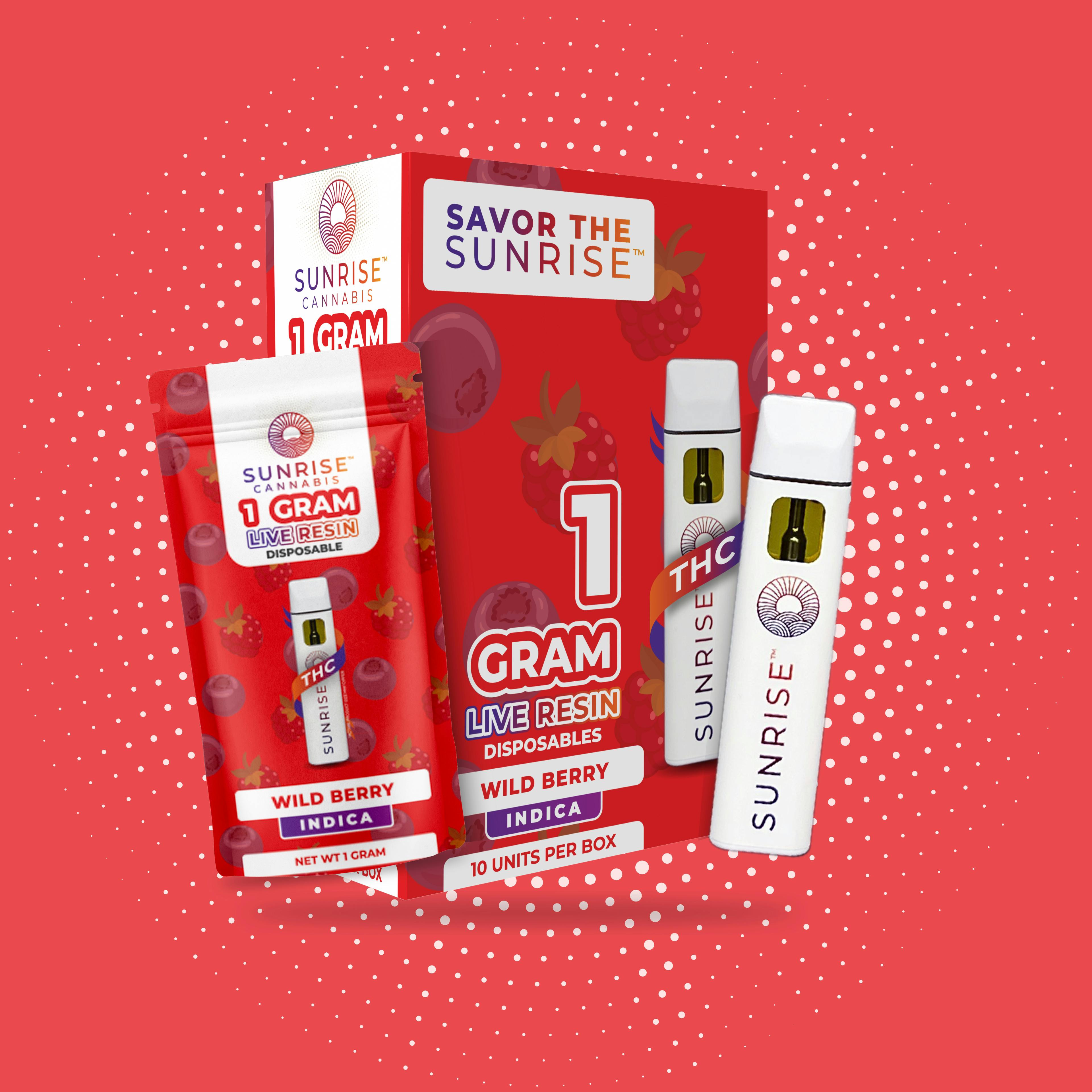 Wild Berry - 1g Live Resin Disposable Vape