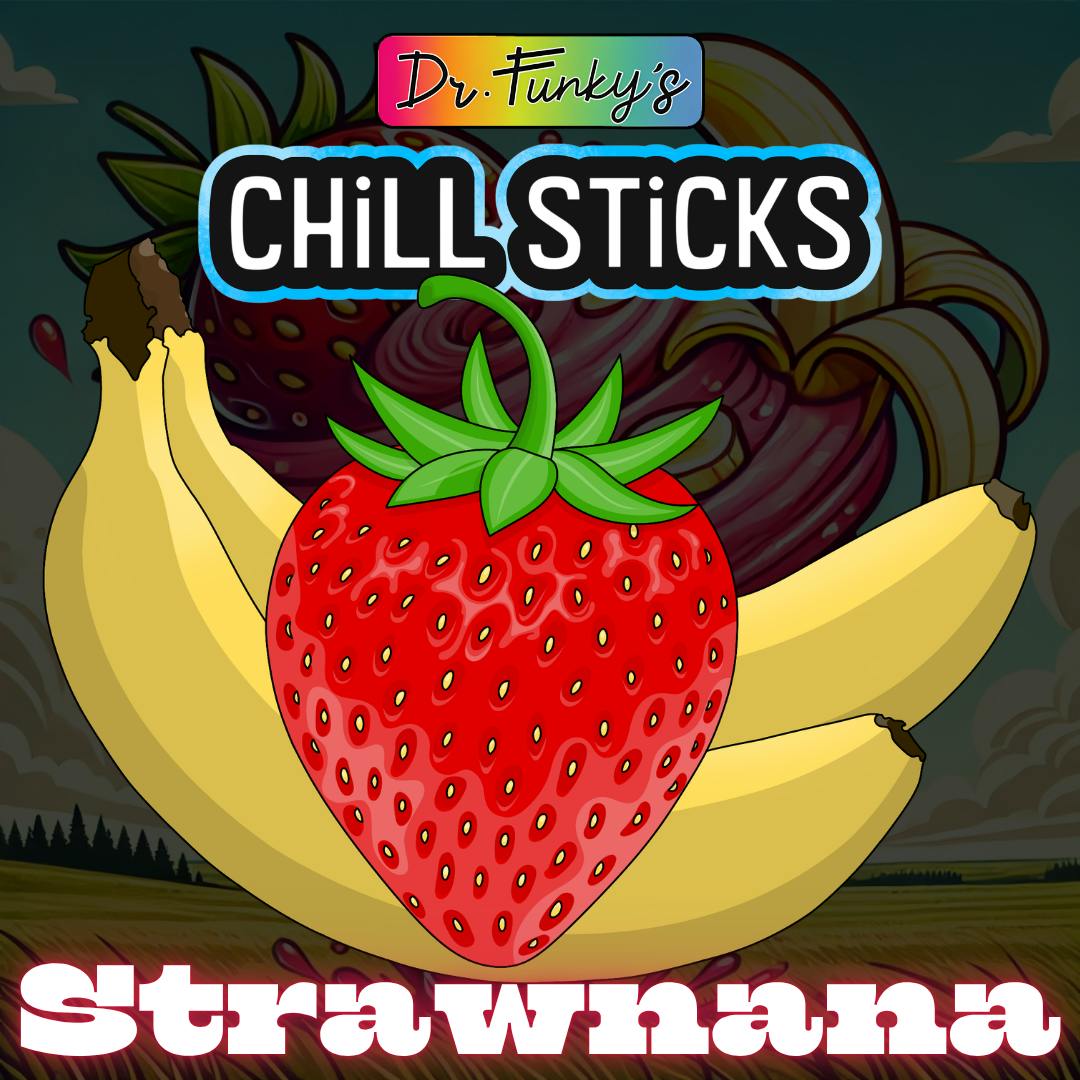 Dr. Funky's Chill Stick Strawnana 0.6g (Indica)