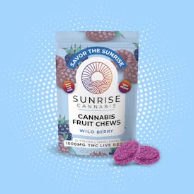 Sweet Wild Berry - 1000mg THC Live Resin Fruit Chews