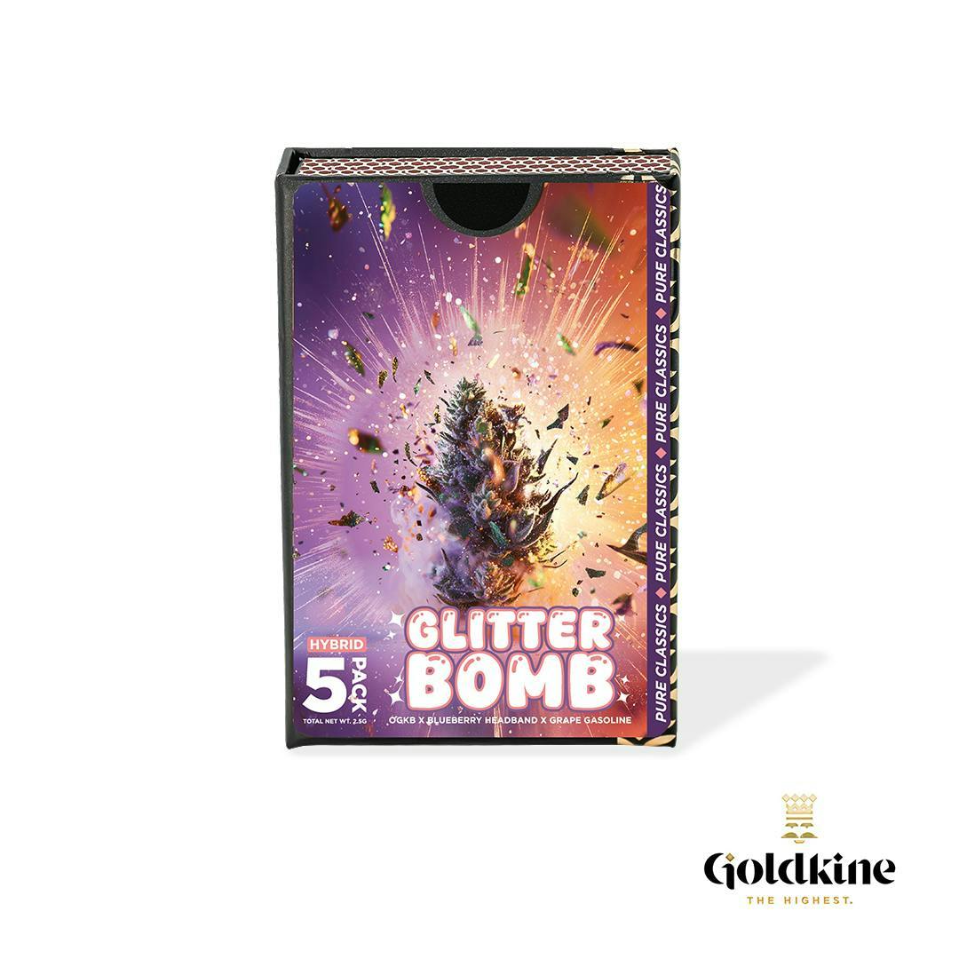 Goldkine 5-pack | Glitter Bomb by Goldkine