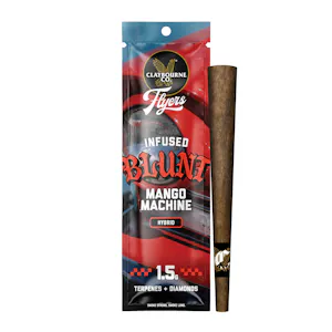 Claybourne Co. - CLAYBOUNRE | MANGO MACHINE BLUNT - INFUSED | PREROLL | 1.5G