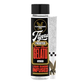 Lemon Cherry Gelato (1g) - Diamond Frosted Flyers Pre-Rolls