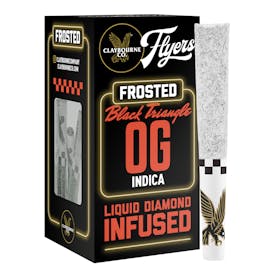Black Triangle OG (2.5g) - Diamond Frosted Flyers Pre-Rolls