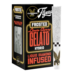 Claybourne Co. - CLAYBOURNE | LEMON CHERRY GELATO - 5PK INFUSED | PREROLL | 2.5G