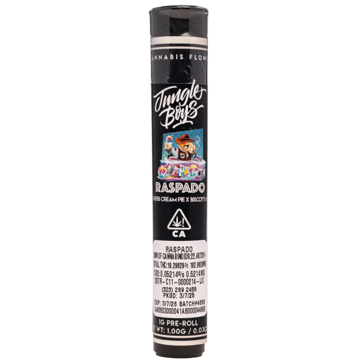 Jungle Boys | Raspado - 1g Pre Roll by Jungle Boys