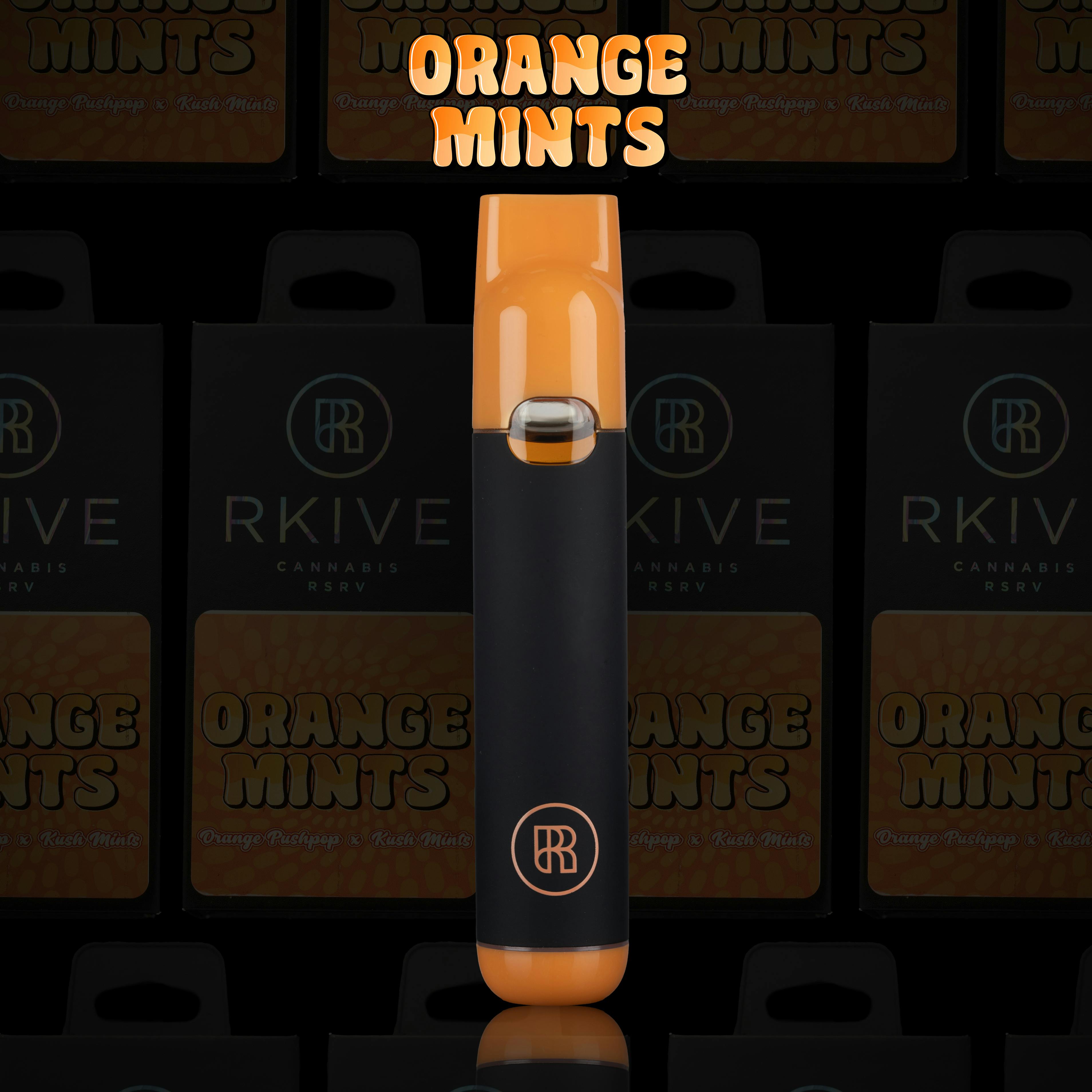 Orange Mints | Live Rosin Disposable | 0.5g