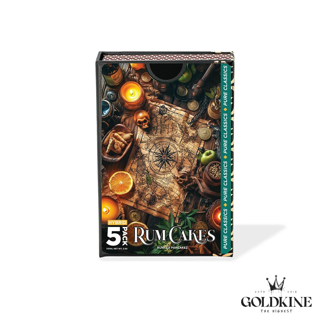 Goldkine 5-pack | Rum Cakes by Goldkine