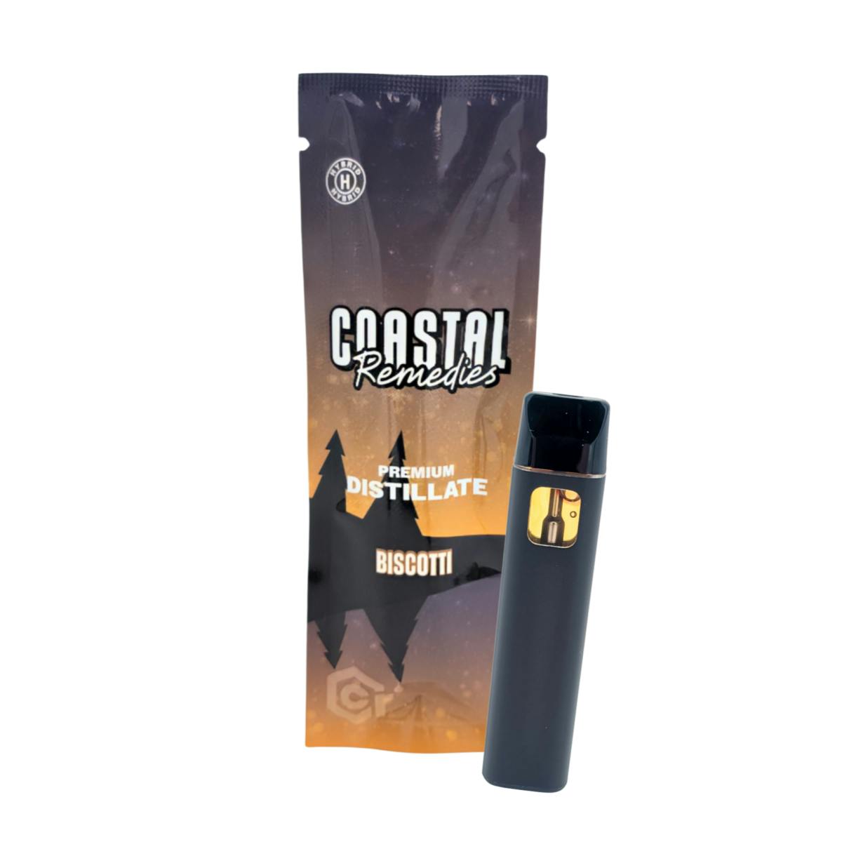 Biscotti | 1g Distillate Disposable | Coastal Remedies - Coastal