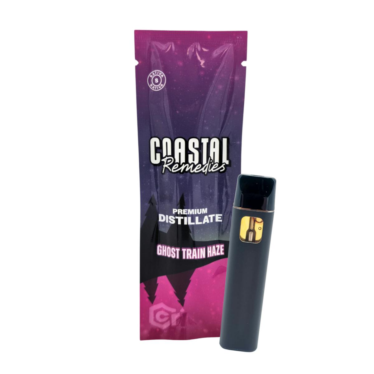 Ghost Train Haze | 1g Distillate Disposable | Coastal Remedies by Coastal Remedies